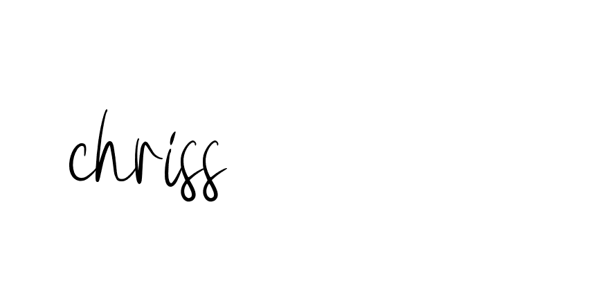 Signature of chriss-