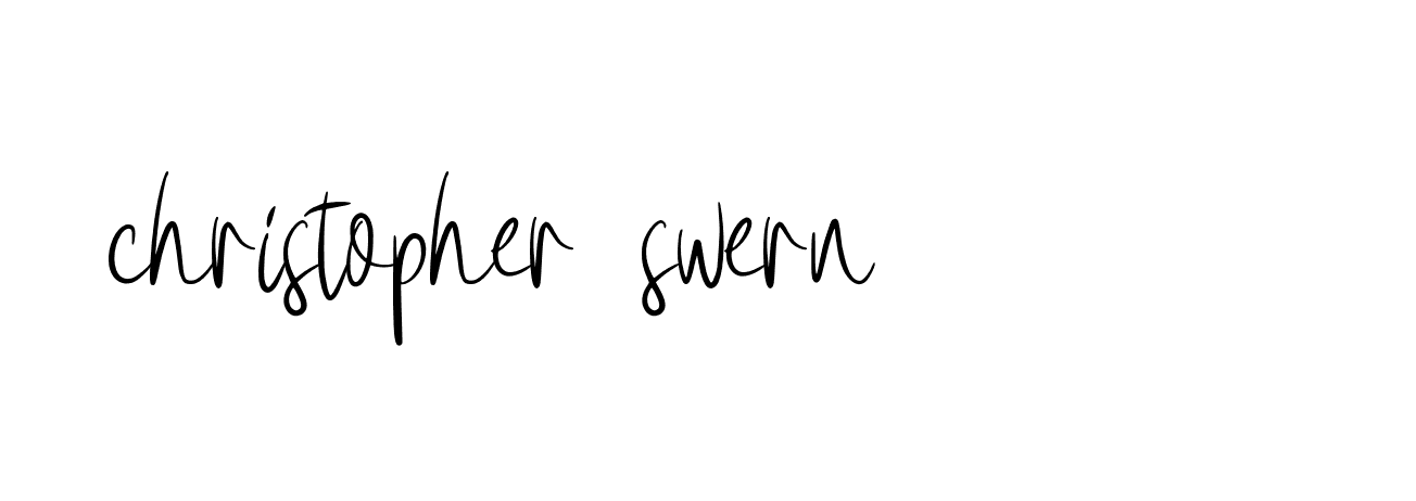 Signature of christopher-swern