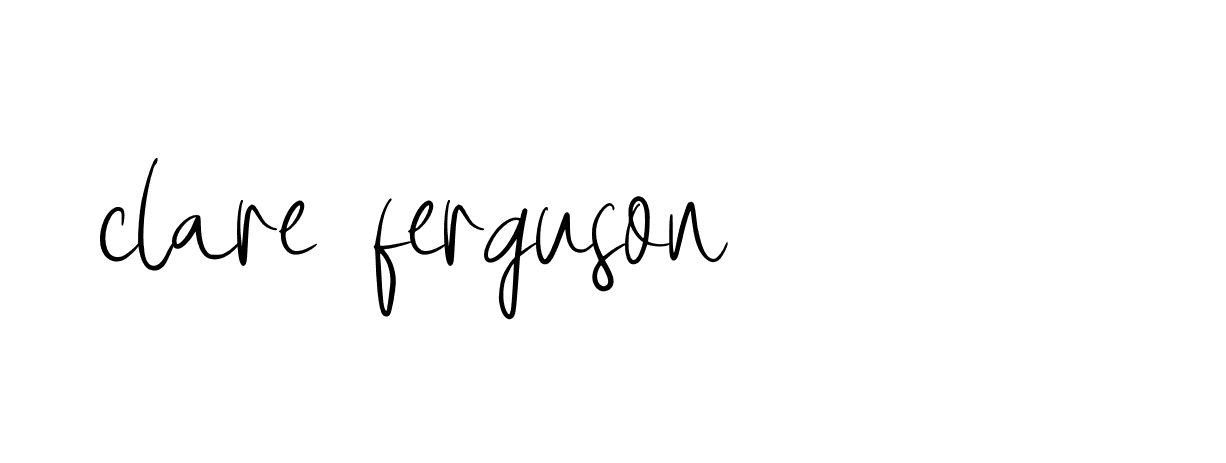 Signature of clare-ferguson