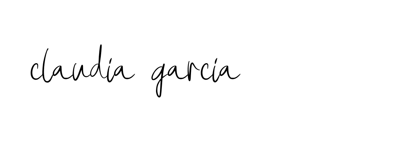 Signature of claudia-garcia