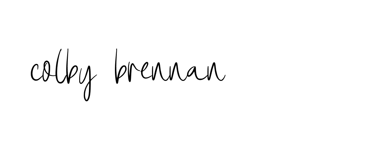 Signature of colby-brennan