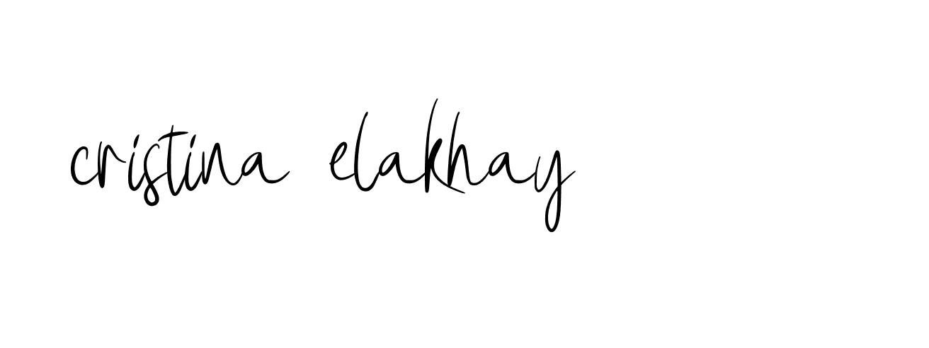 Signature of cristina-elakhay