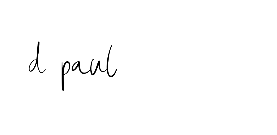 Signature of d-paul-