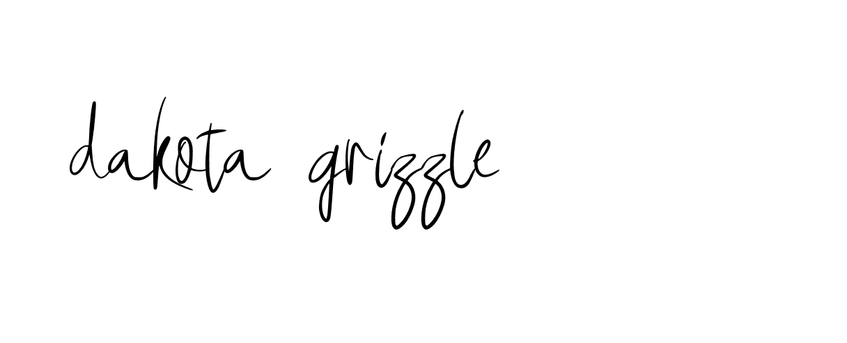 Signature of dakota-grizzle