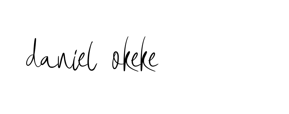 Signature of daniel-okeke