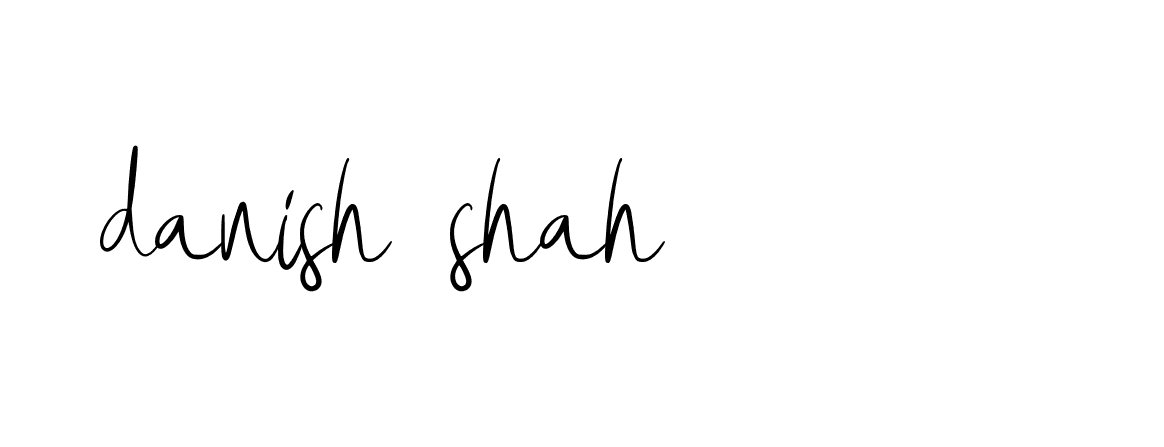 Signature of danish-shah