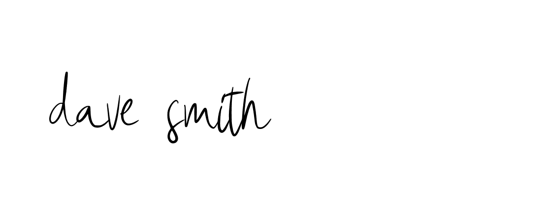 Signature of dave-smith-