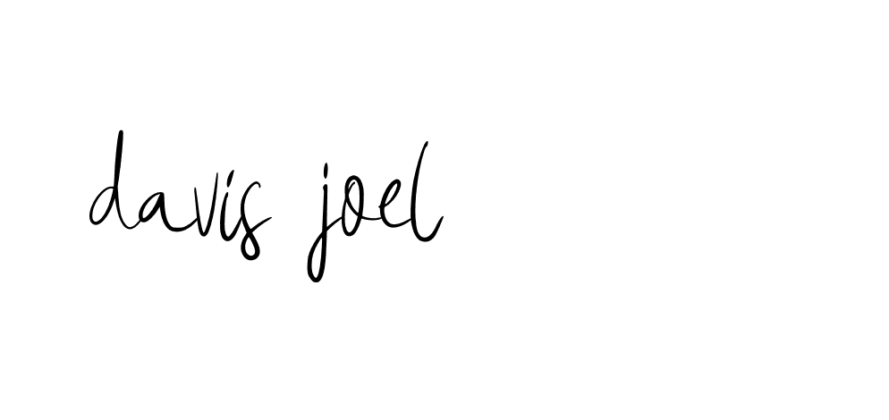 Signature of davis-joel