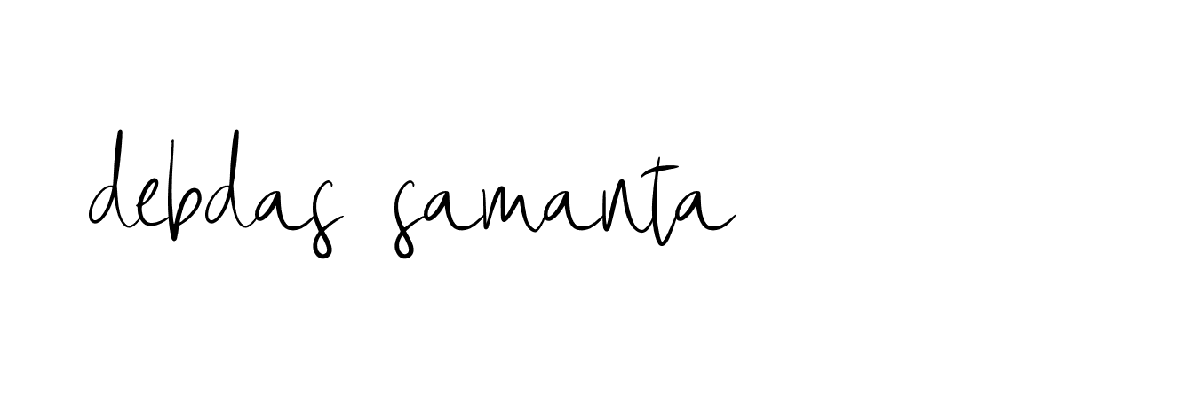 Signature of debdas-samanta