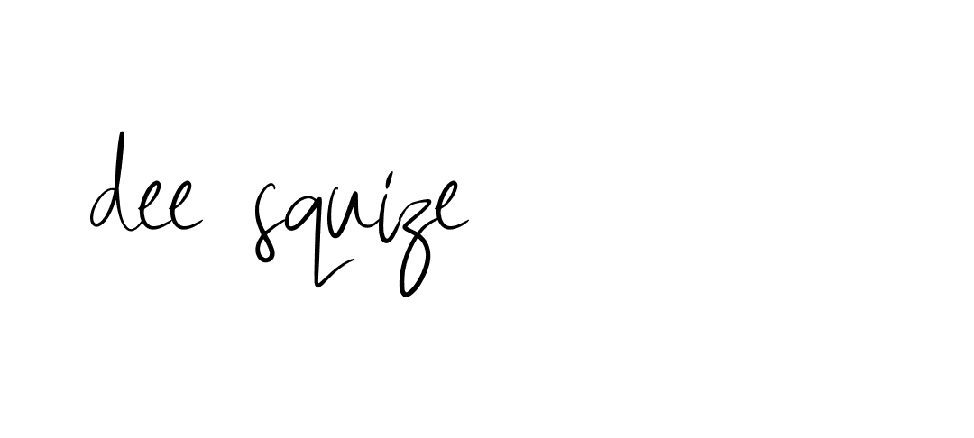 Signature of dee-squize-