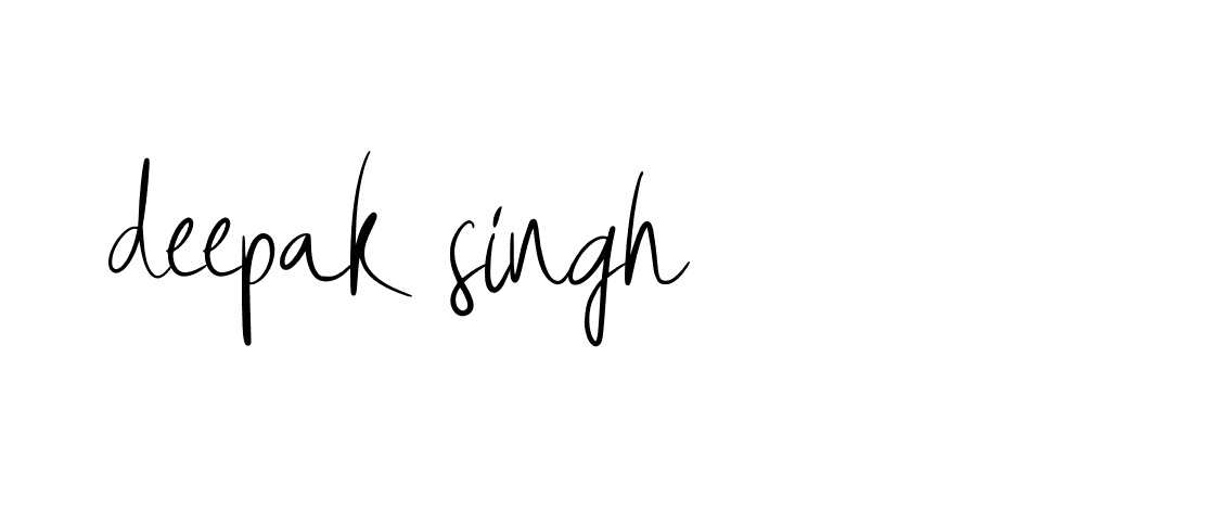 Signature of deepak-singh