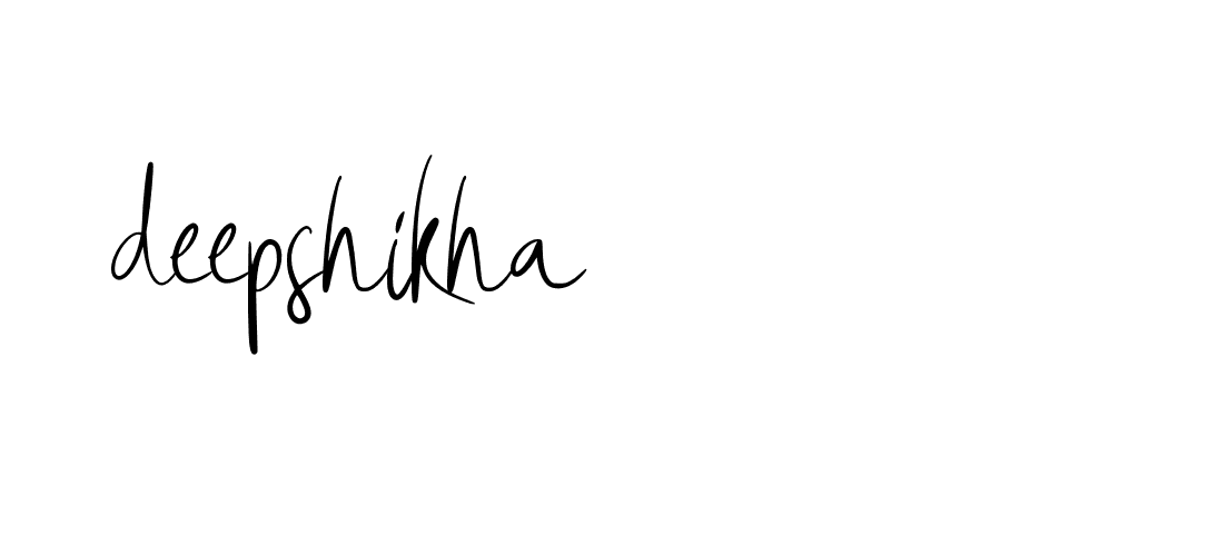 Signature of deepshikha-