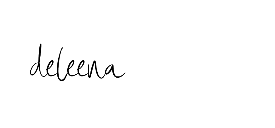 Signature of deleena