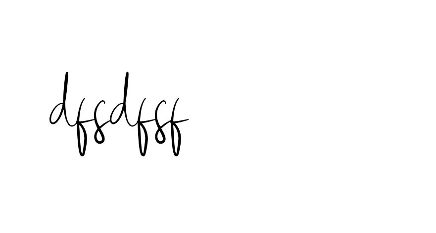 Signature of dfsdfsf