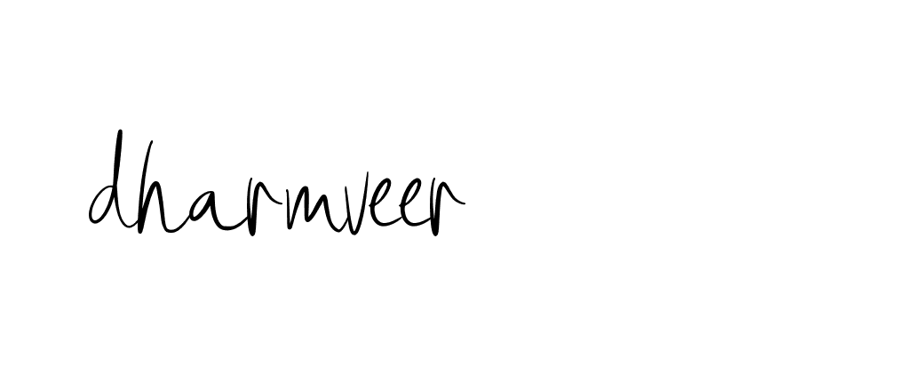 Signature of dharmveer