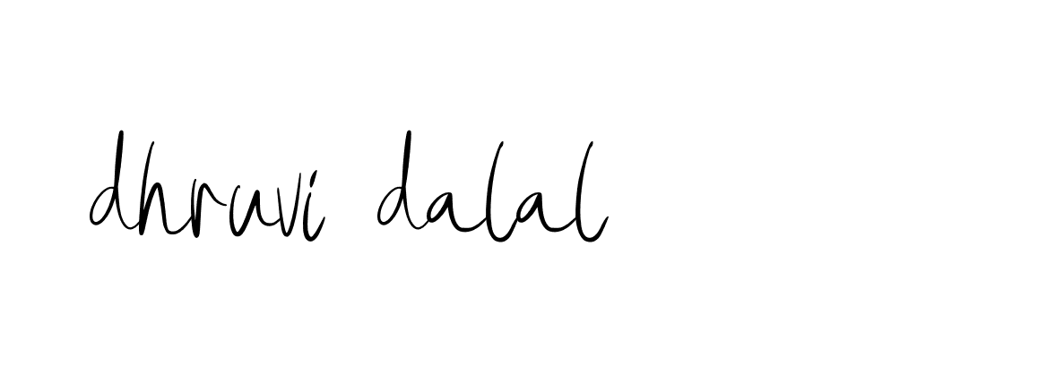 Signature of dhruvi-dalal