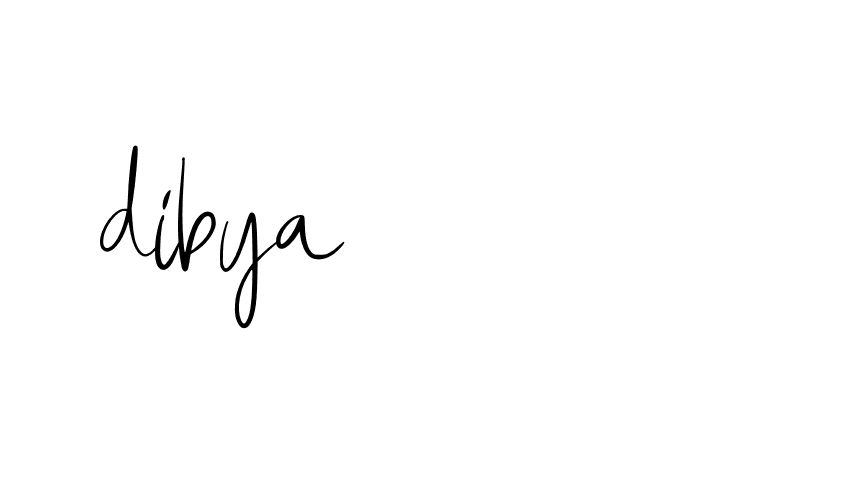 Signature of dibya