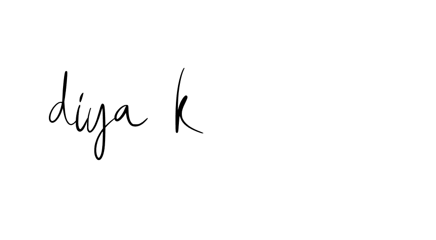 Signature of diya-k