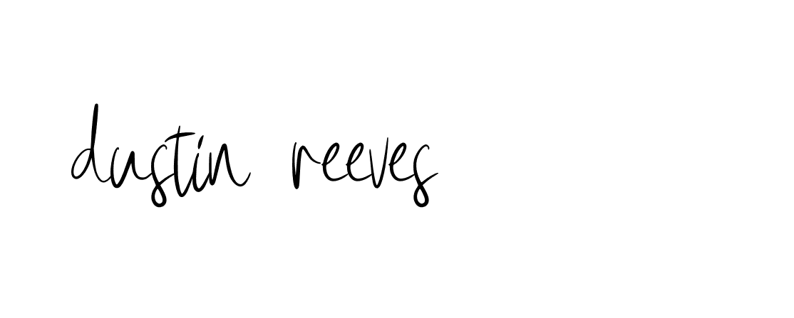 Signature of dustin-reeves