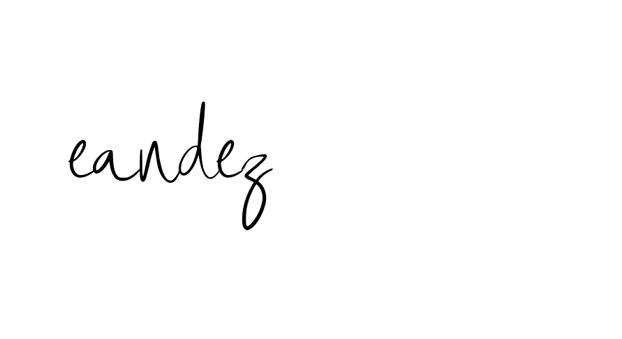 Signature of eandez