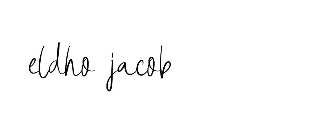 Signature of eldho-jacob