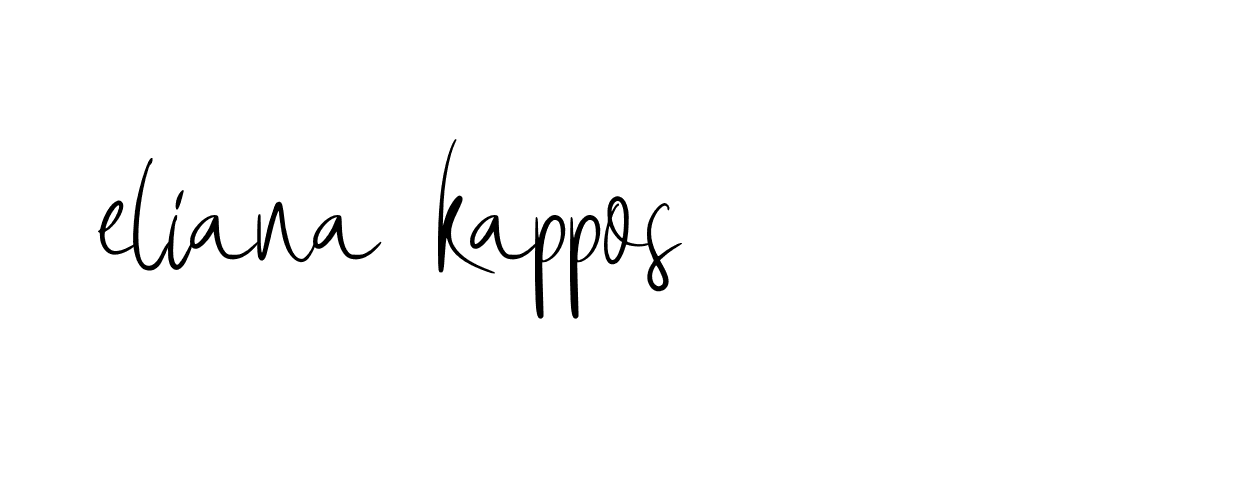 Signature of eliana-kappos-