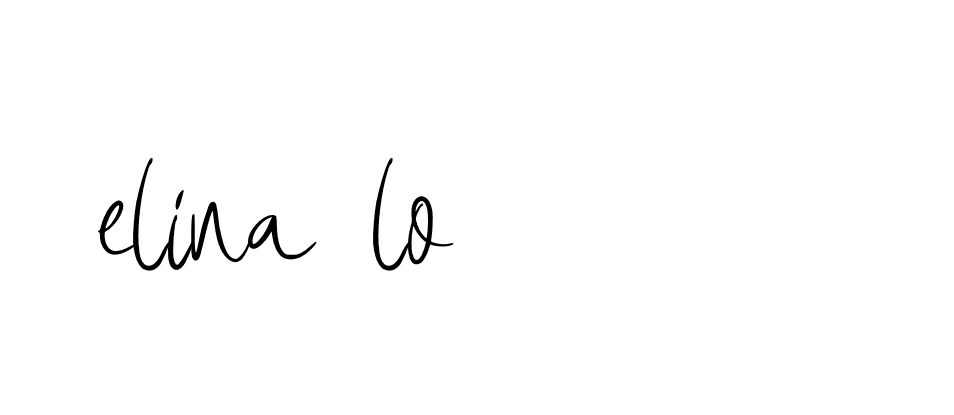 Signature of elina-lo