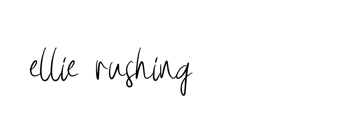 Signature of ellie-rushing