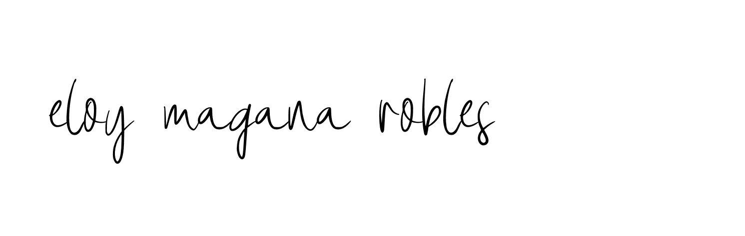 Signature of eloy-magana-robles