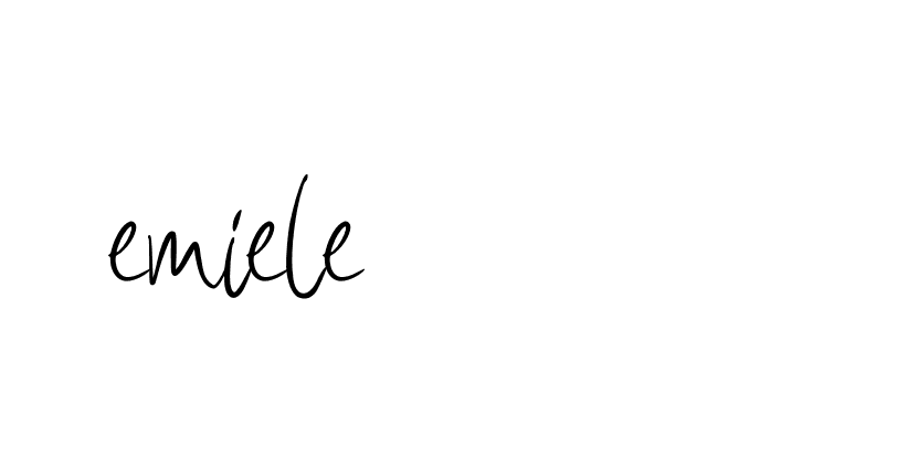 Signature of emiele