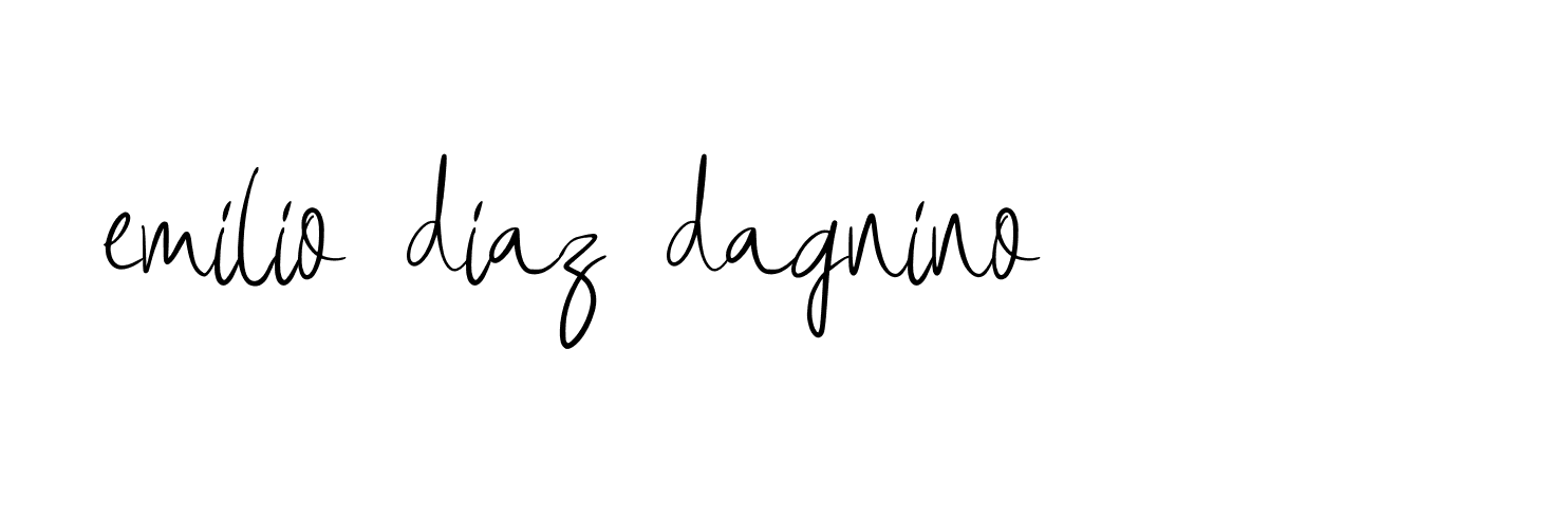 Signature of emilio-diaz-dagnino