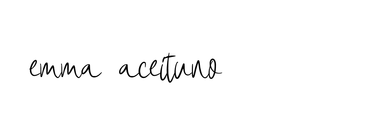 Signature of emma-aceituno