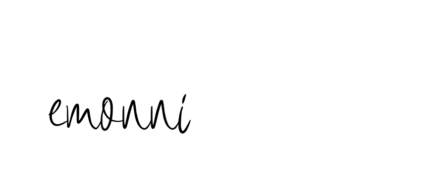 Signature of emonni