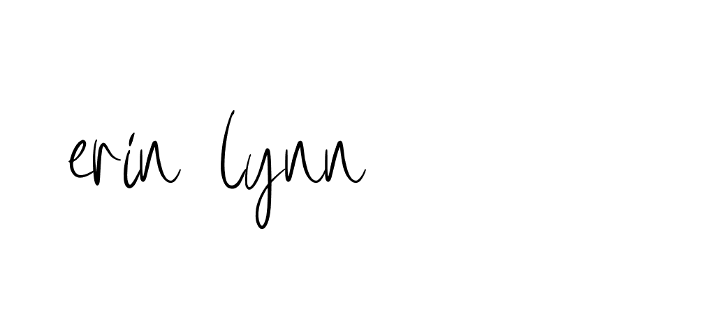 Signature of erin-lynn