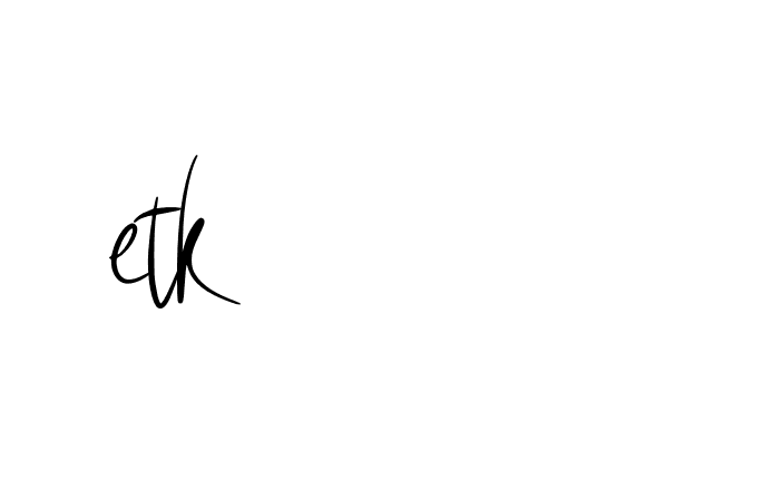 Signature of etk