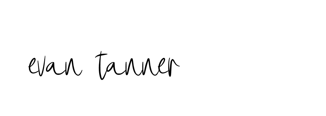 Signature of evan-tanner