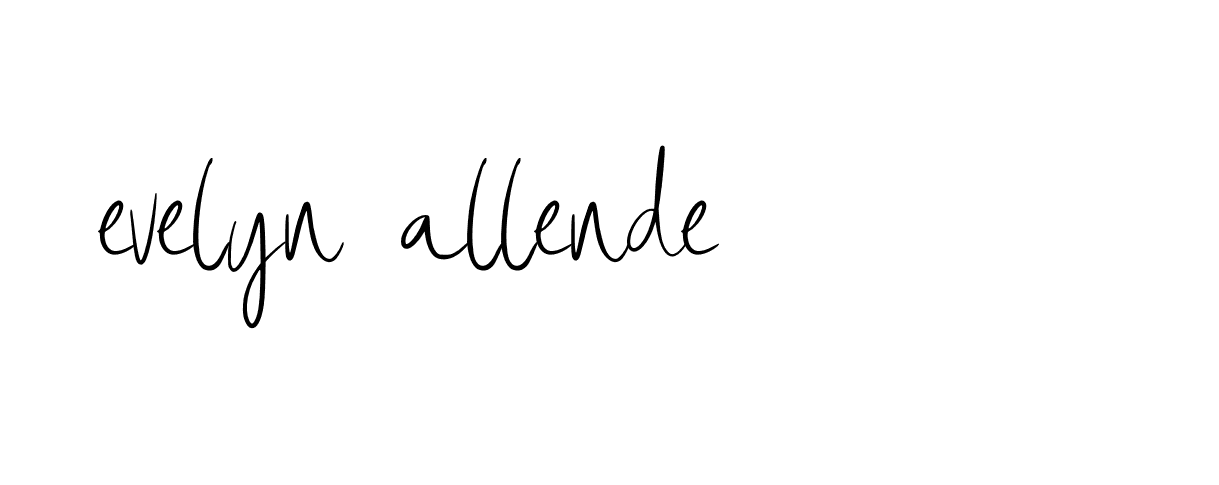 Signature of evelyn-allende