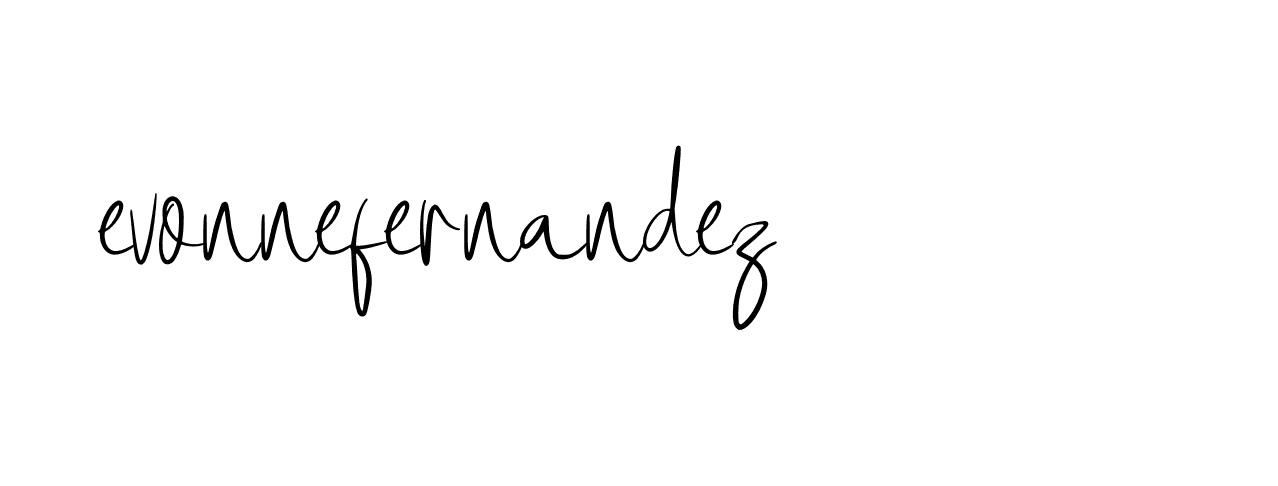 Signature of evonnefernandez