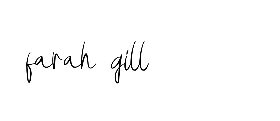 Signature of farah-gill