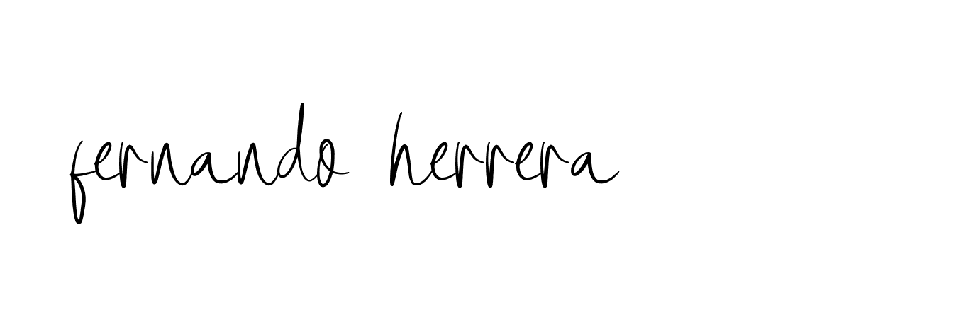 Signature of fernando-herrera