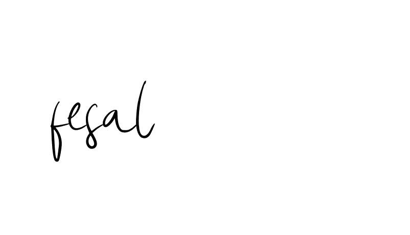 Signature of fesal