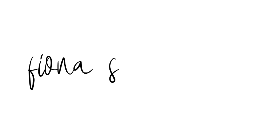 Signature of fiona-s