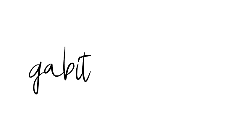 Signature of gabit