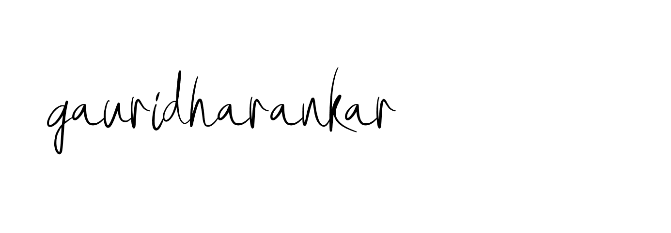 Signature of gauridharankar-