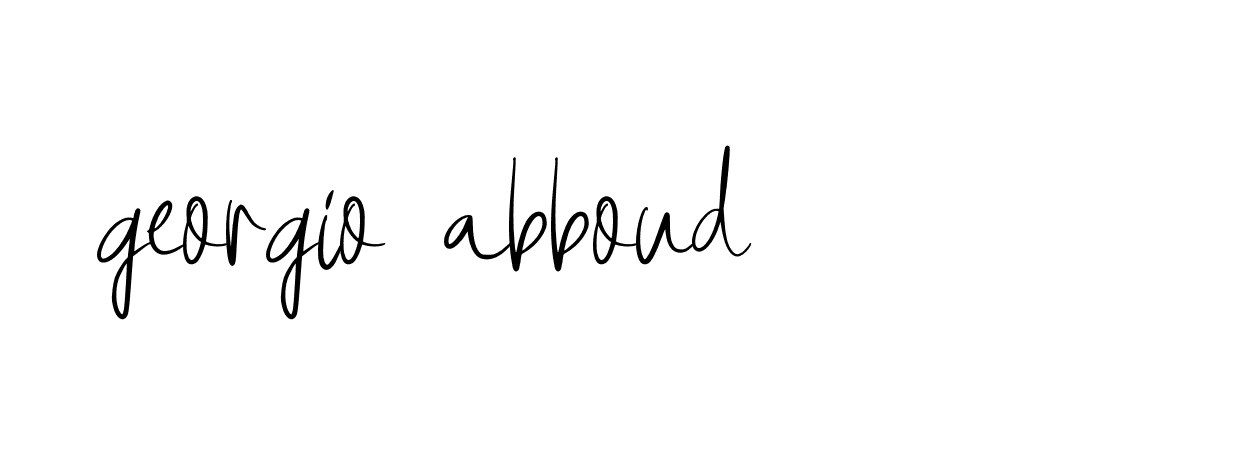 Signature of georgio-abboud