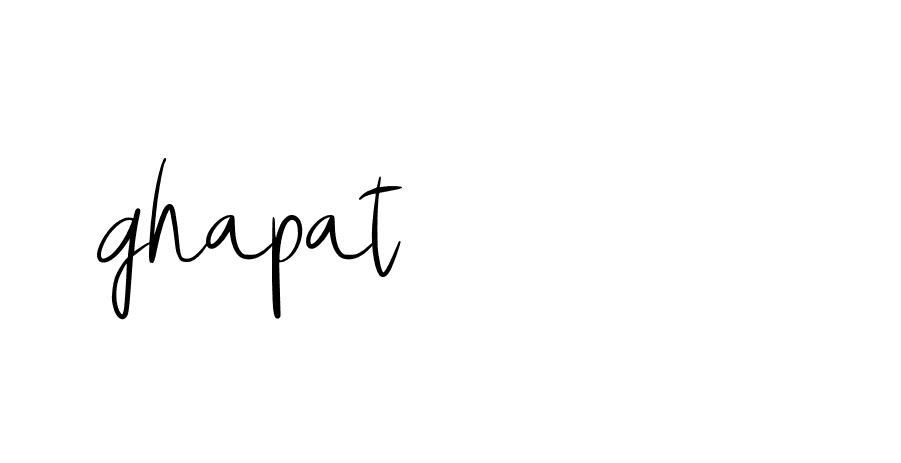 Signature of ghapat