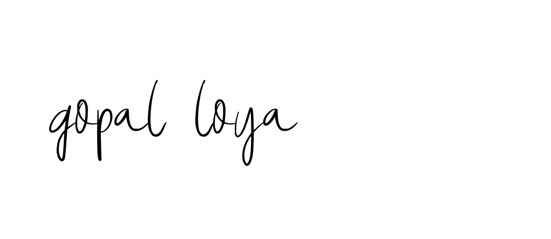 Signature of gopal-loya