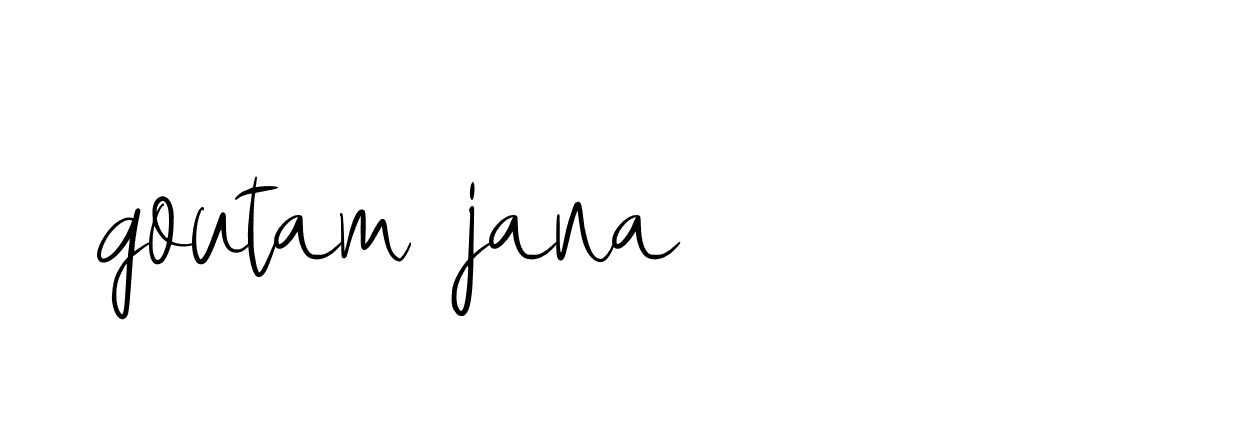 Signature of goutam-jana-