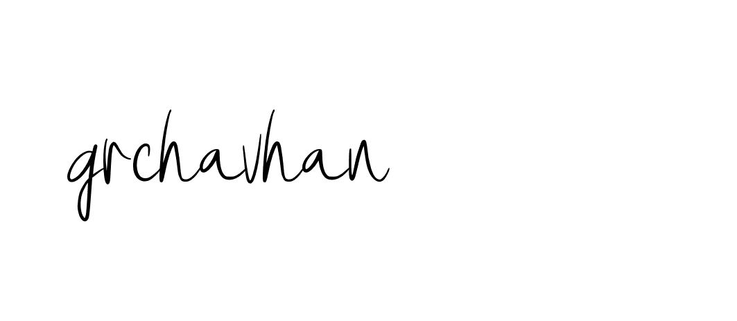 Signature of grchavhan