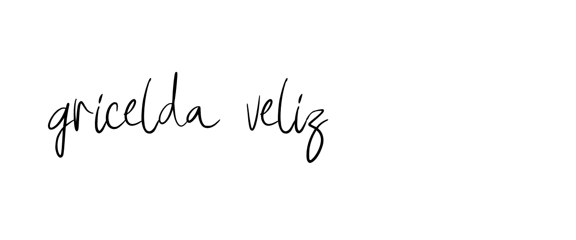 Signature of gricelda-veliz